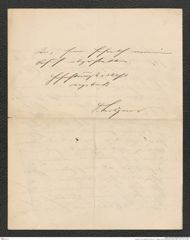 Nachlass Franz Steindachner, Brief von ? Ludwig an Franz Steindachner (26.09.1890), Inv.Nr. 316.01, Seite 4
